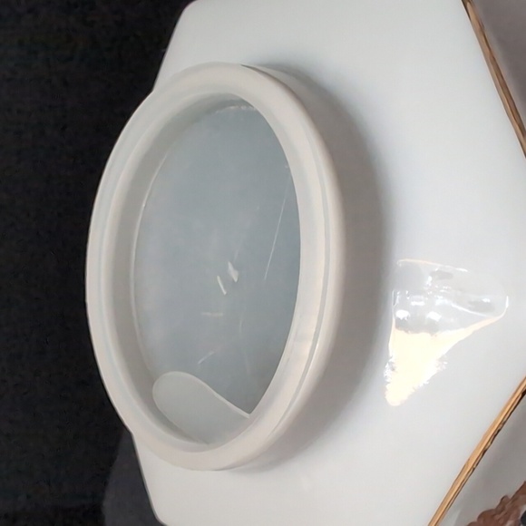 Vintage Porcelain Hexagon, Japanese Lidded Tea Caddy/Jar. - Picture 9 of 13